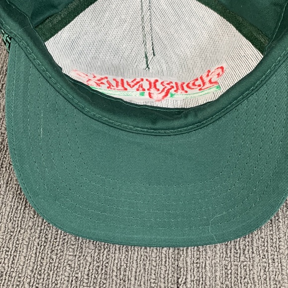 Vintage Prima Rope Snapback Hat Mens Adjustable Green Baseball Cap Luna Basics - Picture 9 of 11